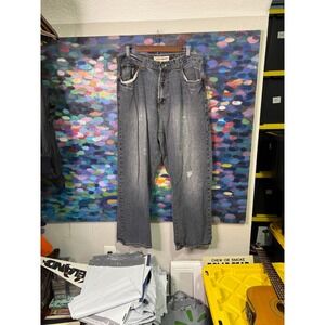 2000s esco Jeans Mens W36 L32 Wash Distressed Denim